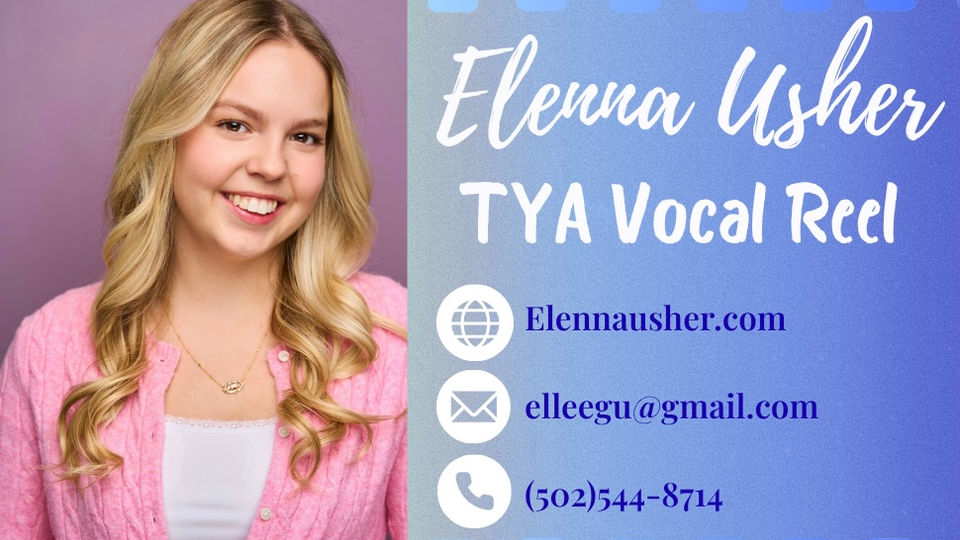 Elenna's TYA Vocal Reel